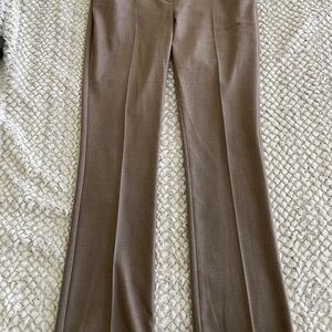 Express Brown/tan Columnist Boot Cut Dress Pants
